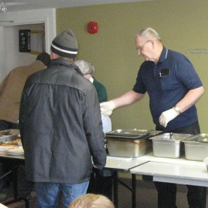 Mike's Lunch Baskett at the Cambridge Self Help Food Bank