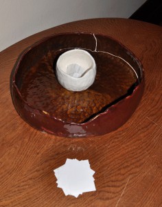 Jesus is Placed in the Tomb, Arminta Carmichael