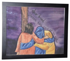 Jesus Speaks to His Mother and the Disciples, Linda Roberts