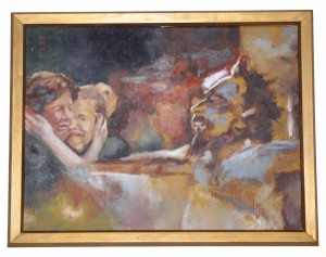 Jesus Meets the women of Jerusalem Emile Swanepoel