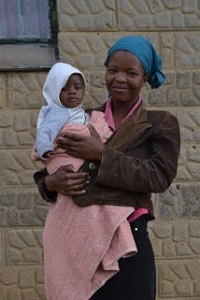 Basotho Mother and Child