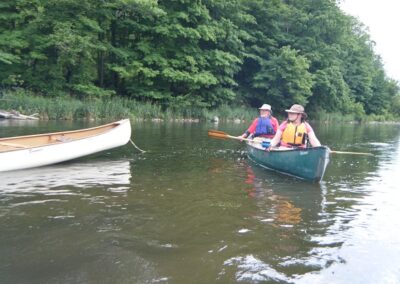 Canoeing on the grand river