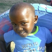 Child at Rachel's Home, Maputsoe, Lesotho