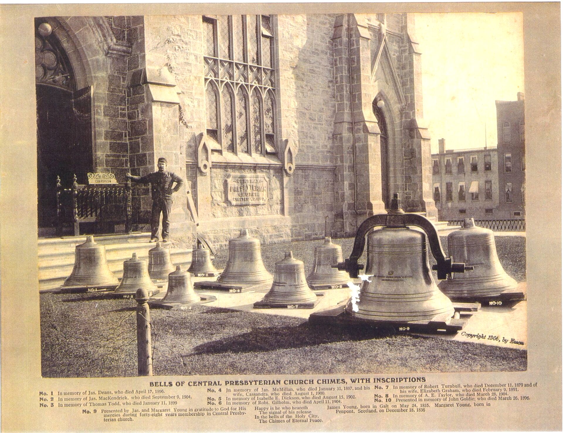 Chimes On Lawn The bells