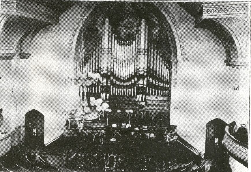 The Organ Pipes The sanctuary