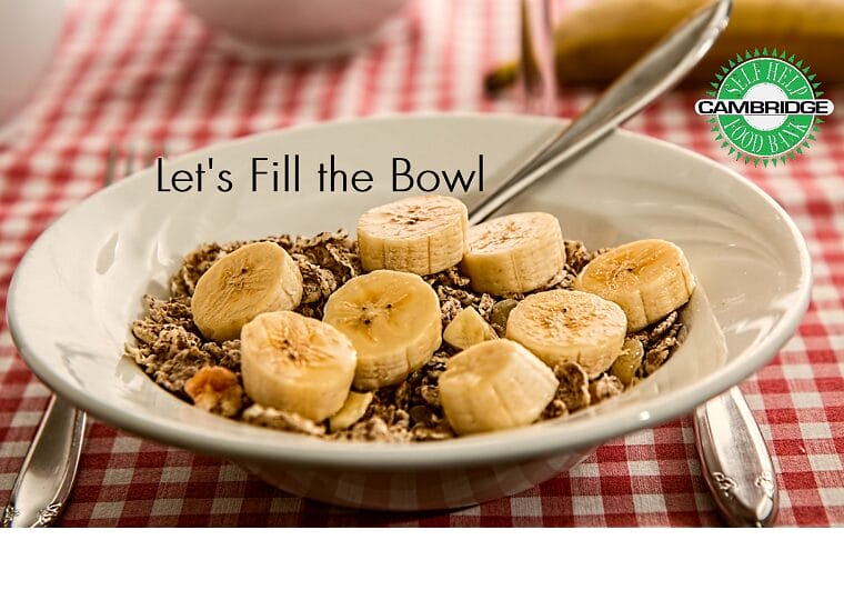 Cereal food drive