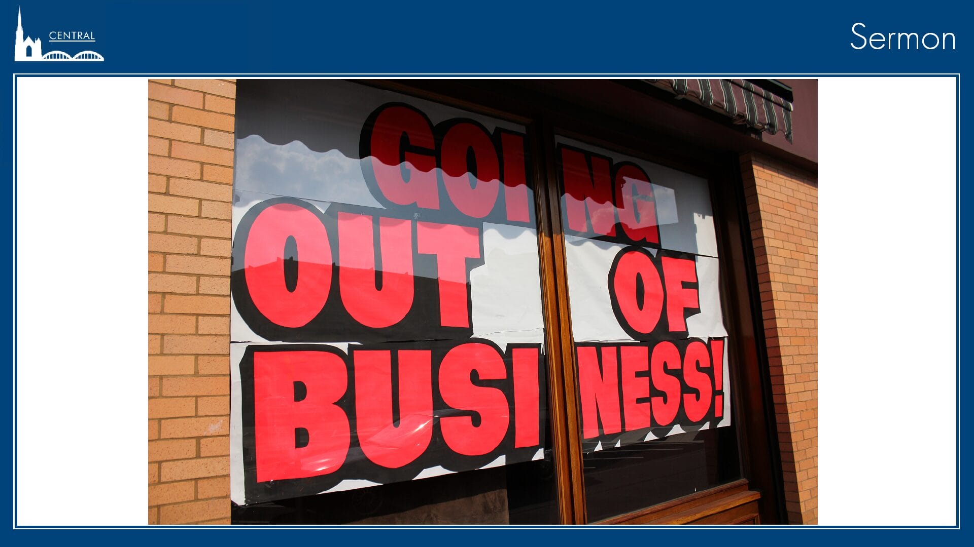 Going Out of Business