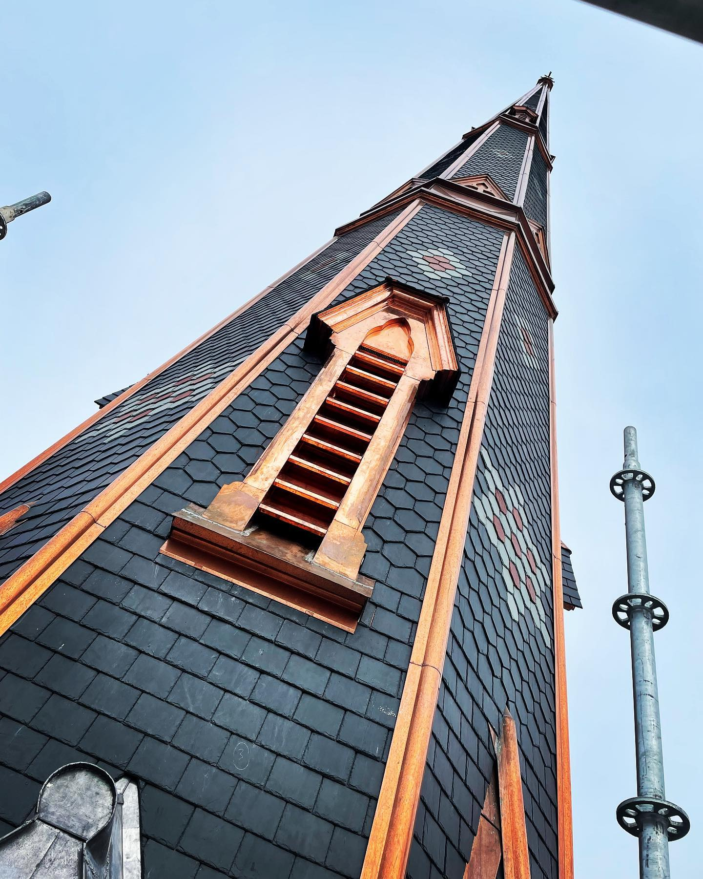 Church spire, central presbyterian church