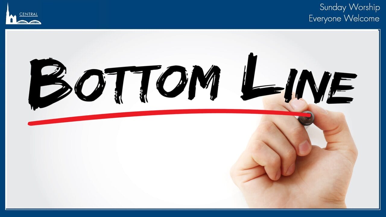 The Bottom Line