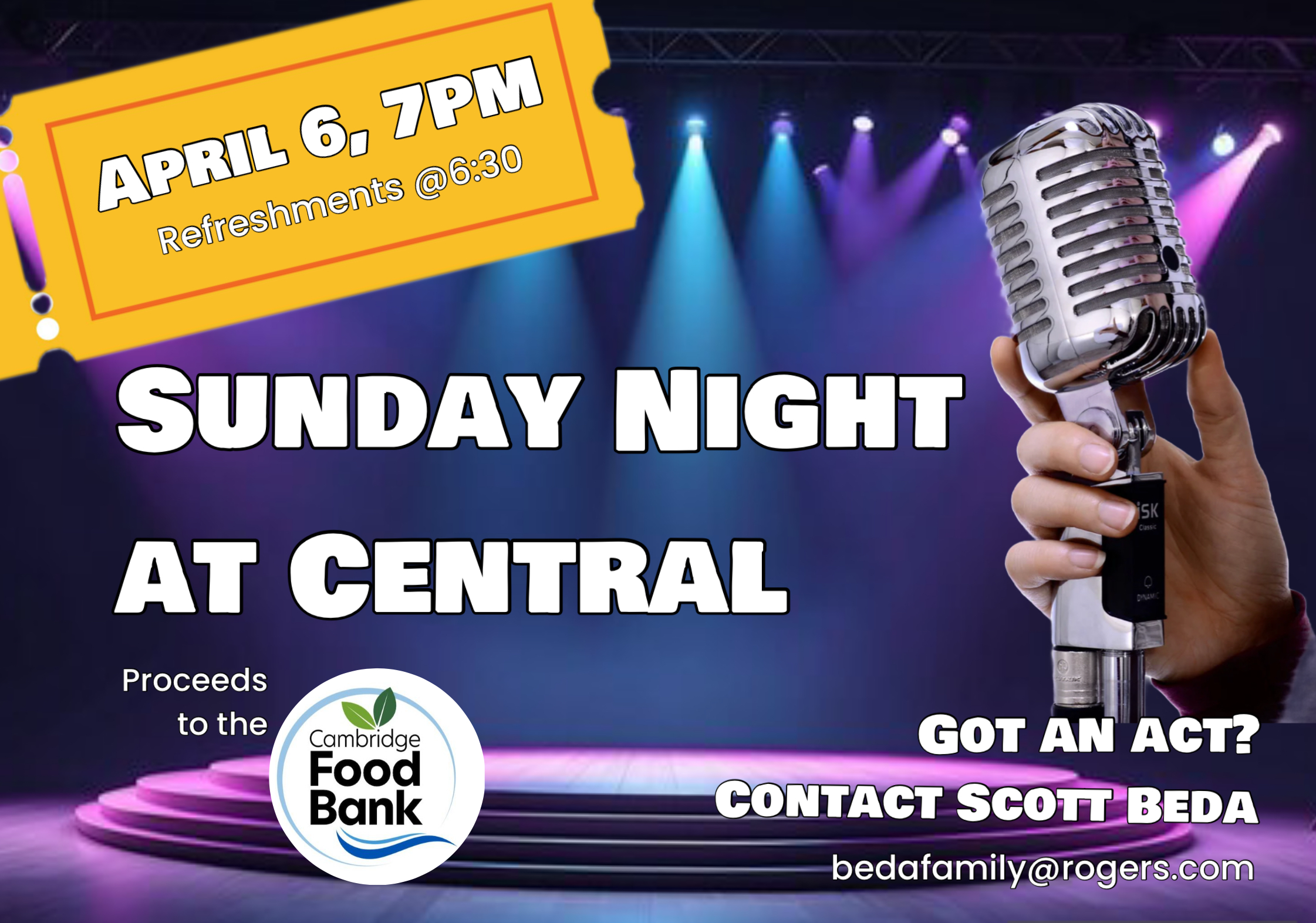 Sunday night @ central