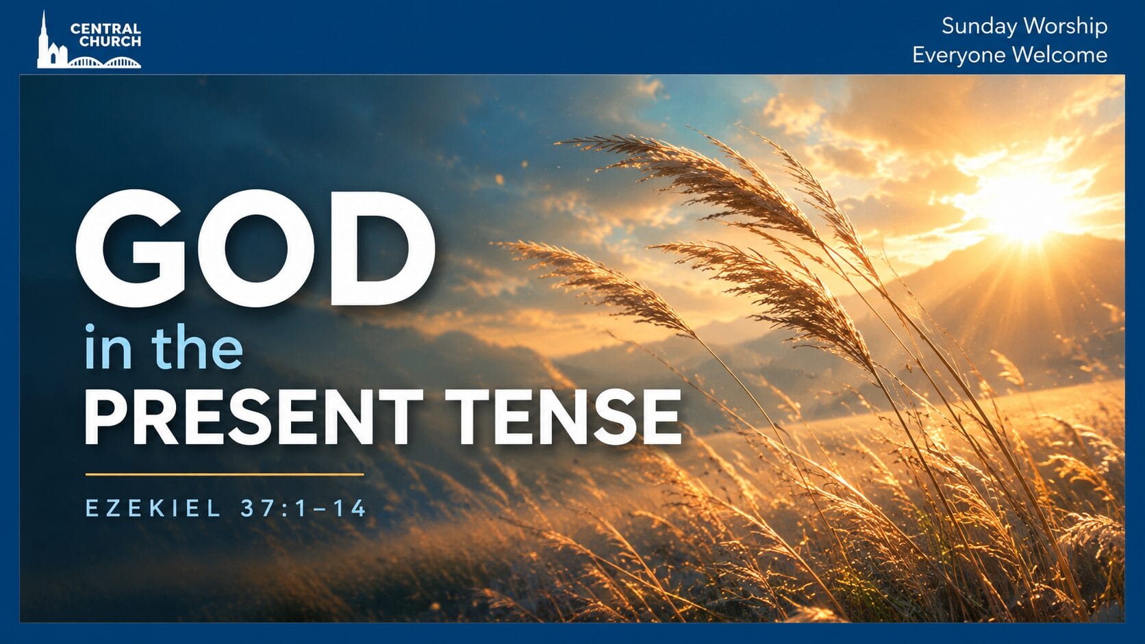 Listen 1 God in the present tense - sermon