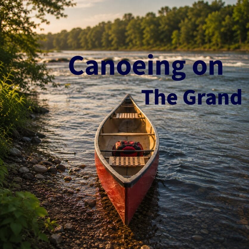 Canoeing the grand