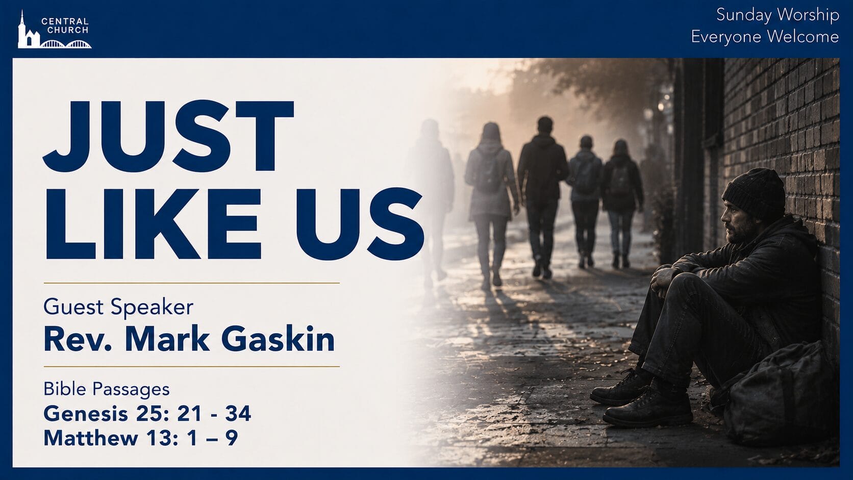 Just like us - sermon