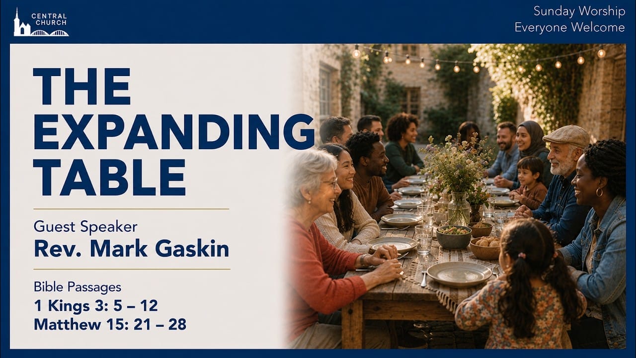 The expanding table - sermon