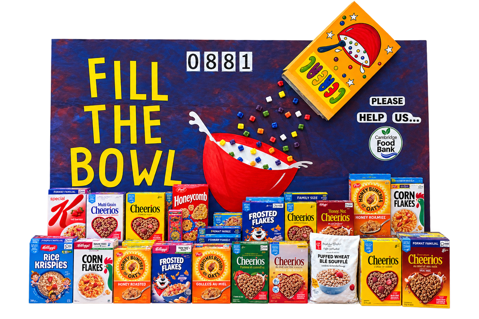 Fill the bowl
